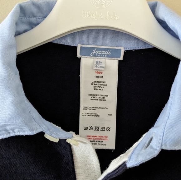 Jacadi Polo - Navy - sz 10 yr - Picture 5 of 6